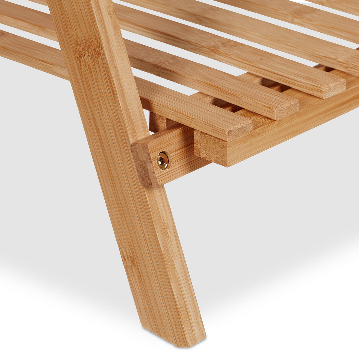 BLUMENREGAL - Hellbraun, Holz (99.5/96/37cm) - Relaxdays