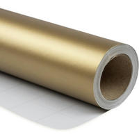 GESCHENKPAPIERROLLE Goldglänzend 44,5 cm x 10 m - Goldfarben, Papier (4/44/4cm)