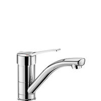 EINHEBELMISCHER Waschtisch Schwenkauslauf H100 L170 Bedienhebel - Chromfarben, Metall (22/9.5/30cm) - Delabie