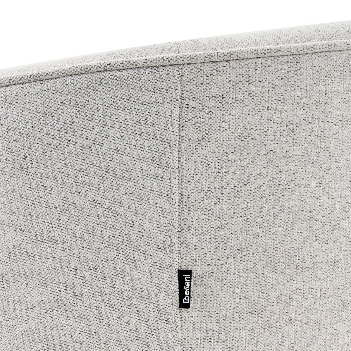 POHOVKA 2-místná Látka Krémově bílá Savar - bílá/černá, textil (183/69/84cm) - Beliani