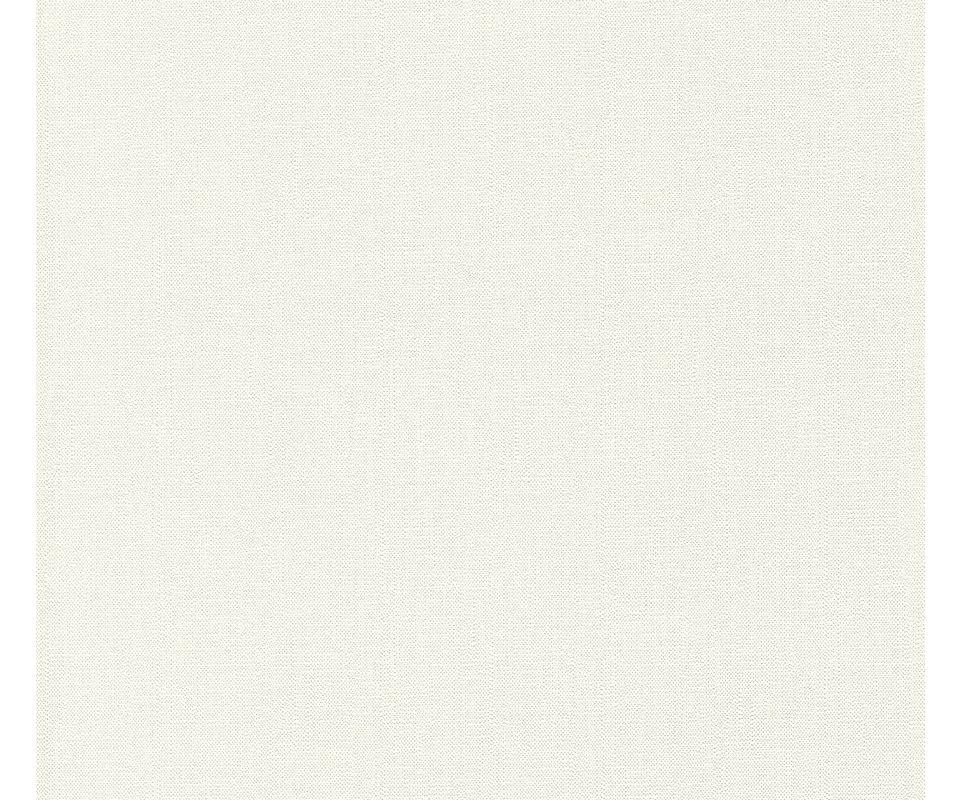VLIESTAPETE Weiß 53/1005 cm - Weiß, Textil (53/1cm) - KUNSTLOFT