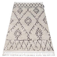 TEPPICH Berber 140/190 cm - Creme, Textil (140/190cm) - rugsX