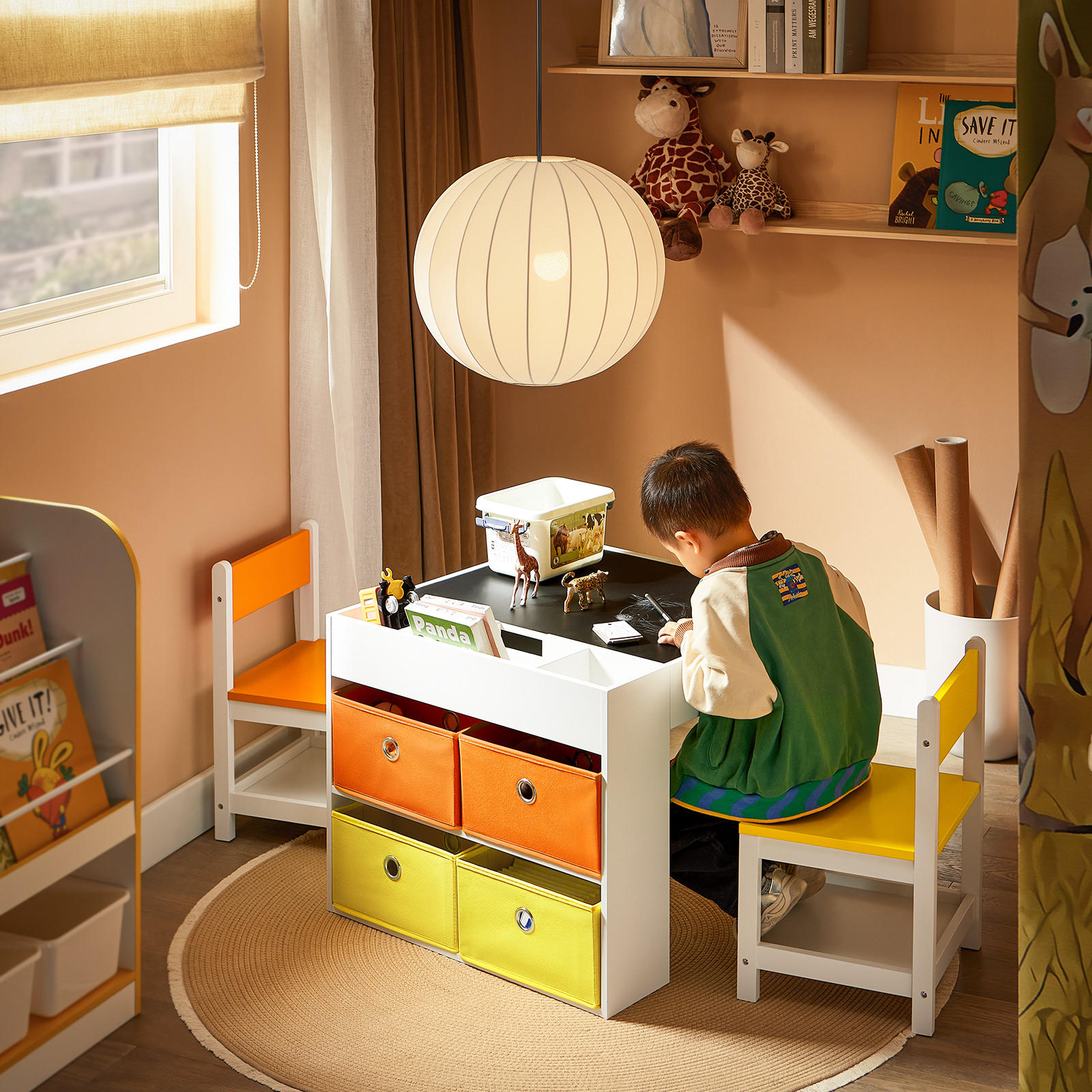 KINDERSITZGRUPPE Weiß - Weiß, Holzwerkstoff (60/50/60cm) - SoBuy