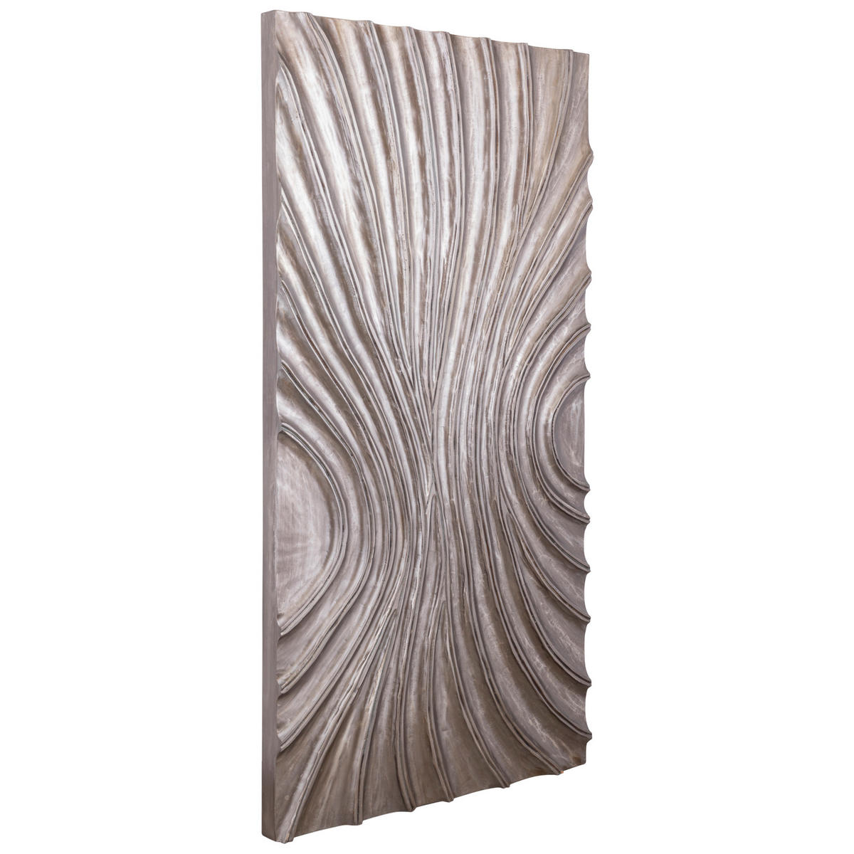 WANDPANEEL Reddie Braun 80/7/160cm - Braun, Holz (7/160/80cm) - PTMD Collection
