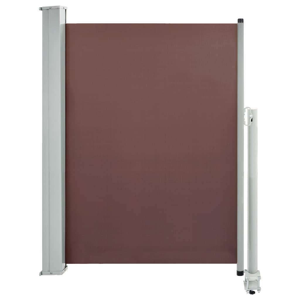 AUSZIEHBARE Seitenmarkise 100x300 cm Braun - Braun, Textil (300/100/300cm) - furnicato