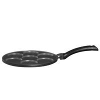 PFANNKUCHENPFANNE Ø 26 cm - Schwarz, Metall (26cm)
