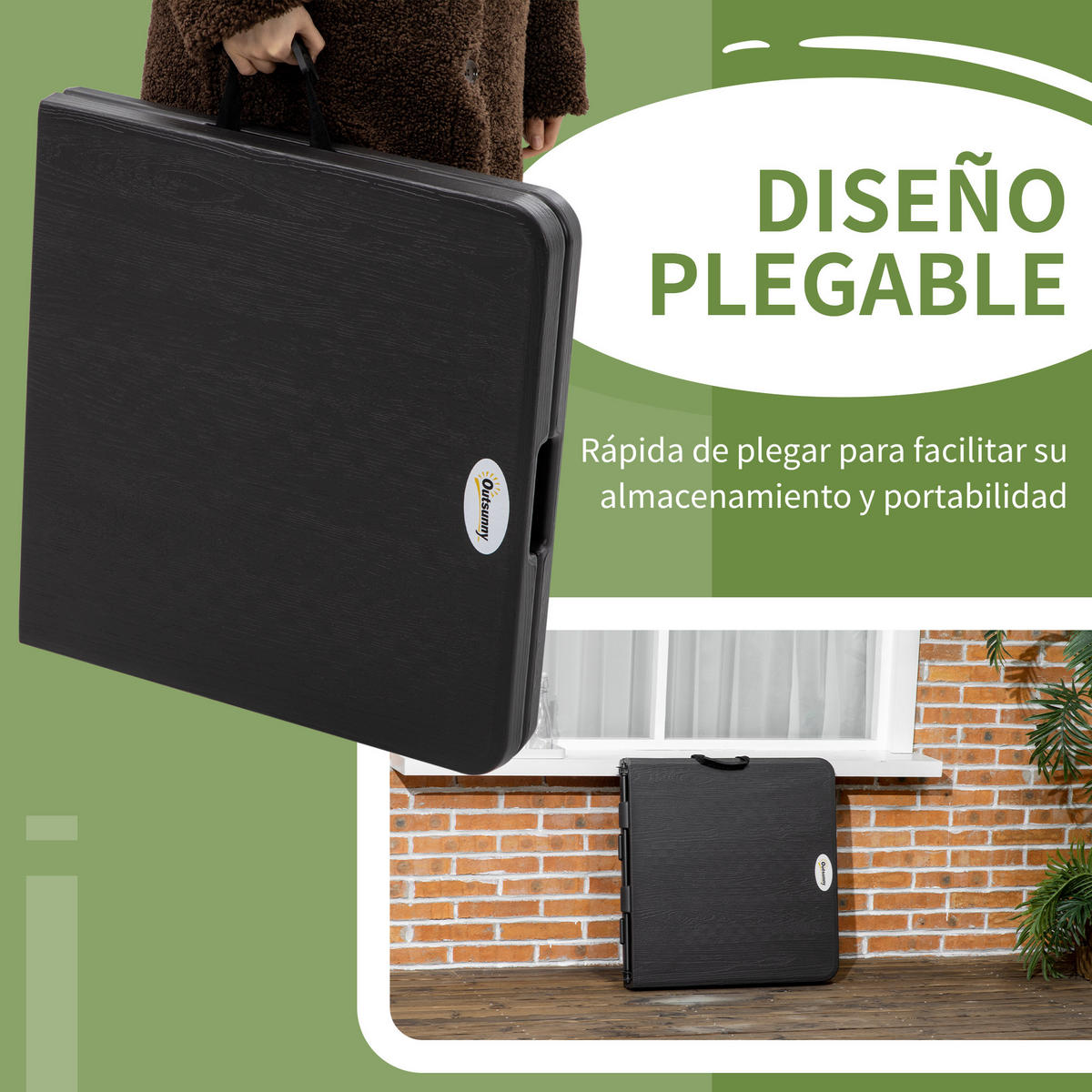 GARTENTISCH,DUNKELGRAU,1 Stück - Grau, Naturmaterialien (118/60/74cm) - GiPP