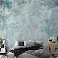 SELBSTKLEBENDE FOTOTAPETE 392/280 cm - Grau/Grün, Kunststoff/Textil (392/1cm) - KUNSTLOFT