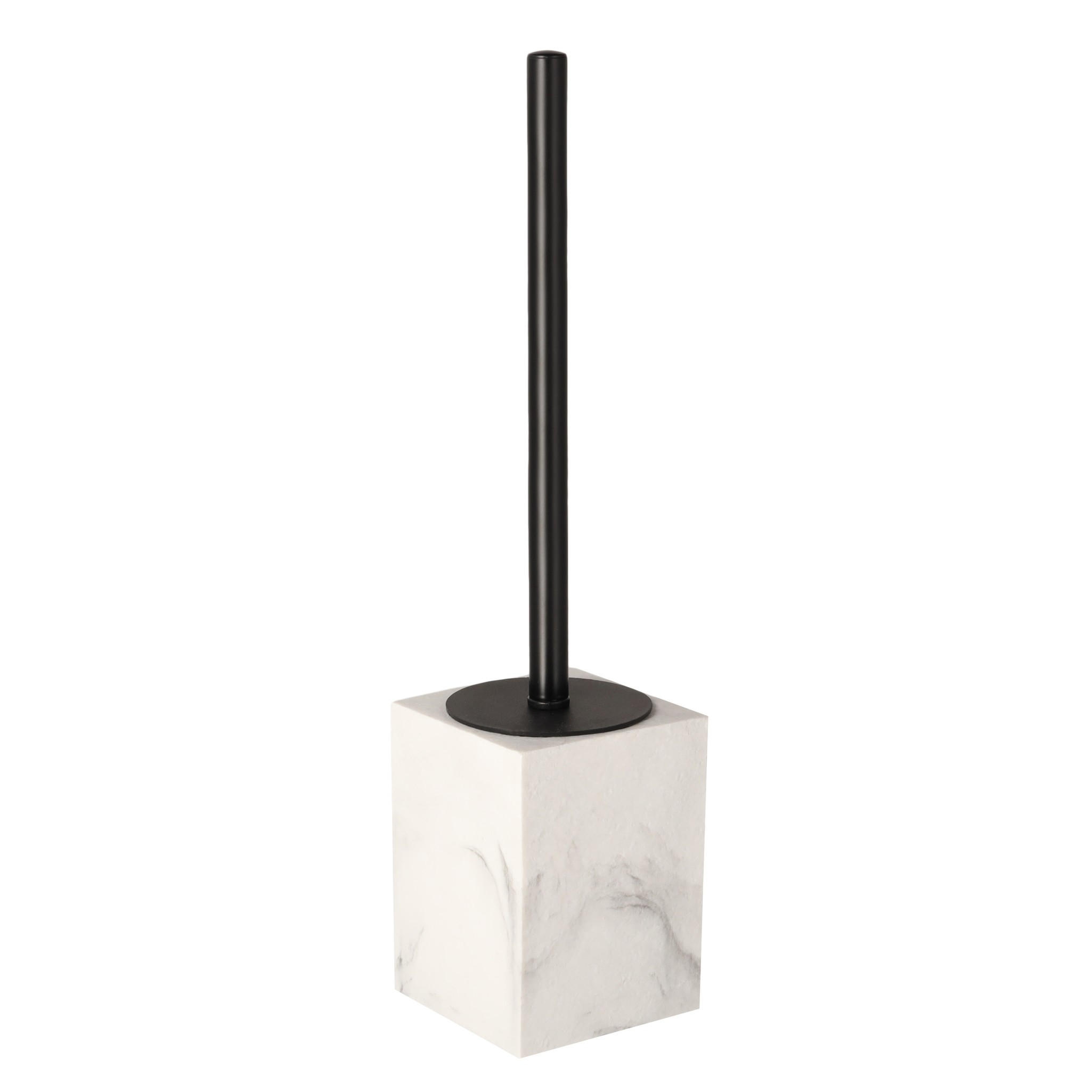 TOILETTENBÜRSTE Piedra - Weiß, Kunststoff (9.5/40/9.5cm) - home&you