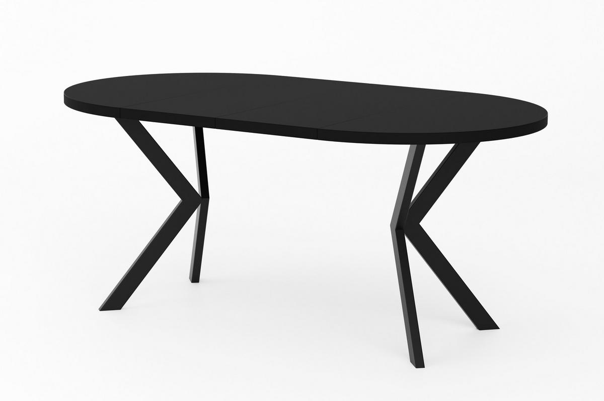 ESSTISCHE EDEN - Schwarz, Holzwerkstoff (90/90/76cm) - Meblini
