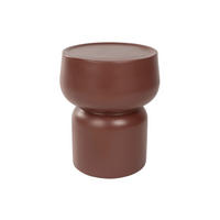 BEISTELLTISCH Eline Terrakotta - Terracotta, Stein (30/30/36cm) - Housecraft Living