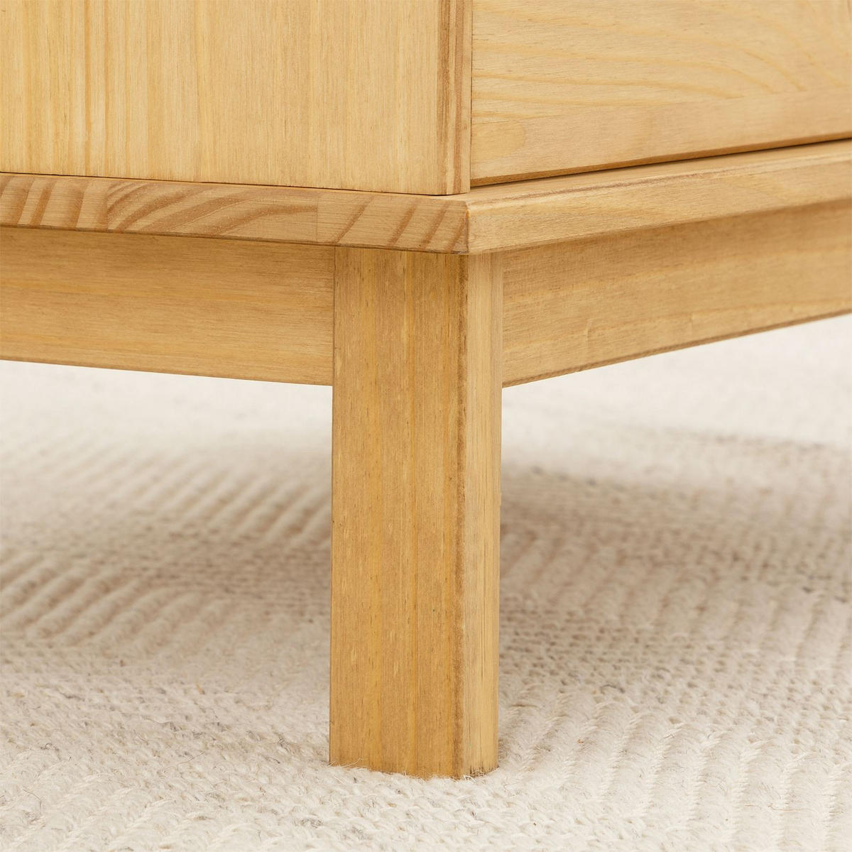 NACHTTISCH TEPERA - Braun, Holz (64/64/41cm) - IDIMEX