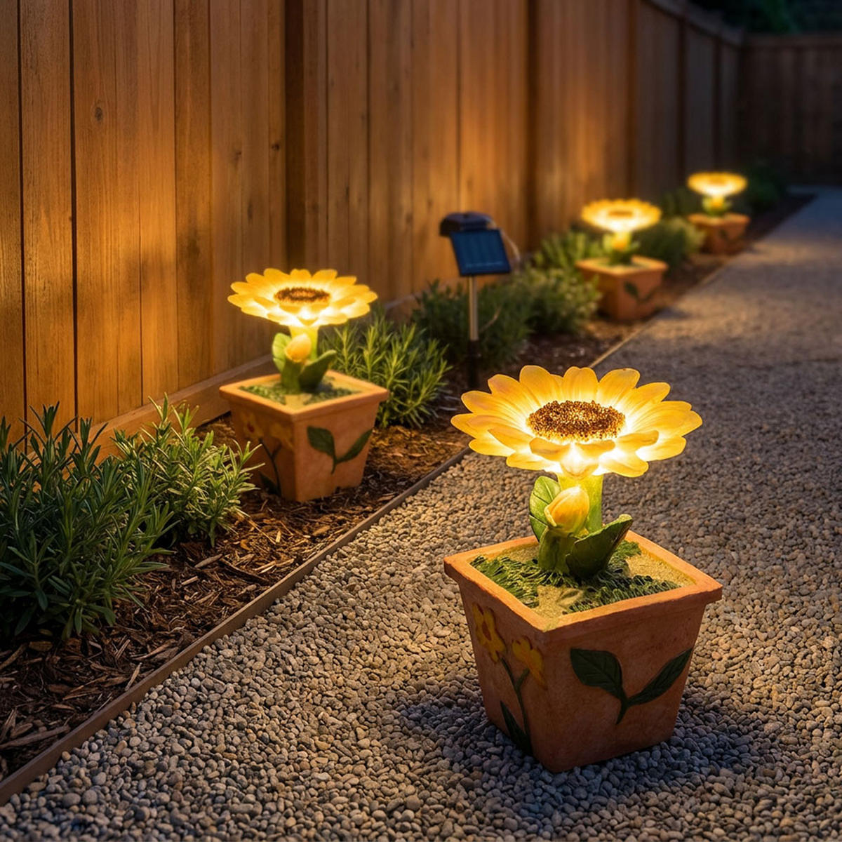 LED AUSSENLEUCHTE Solar Bunt - Multicolor, Kunststoff (12/12/17cm)