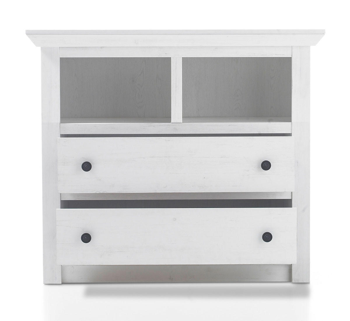 SCHUBLADENKOMMODE Westerland pinie weiß 105 / 45 / 90cm - Pinienfarben, Holz/Holzwerkstoff (105/90/45cm) - Feldmann-Wohnen