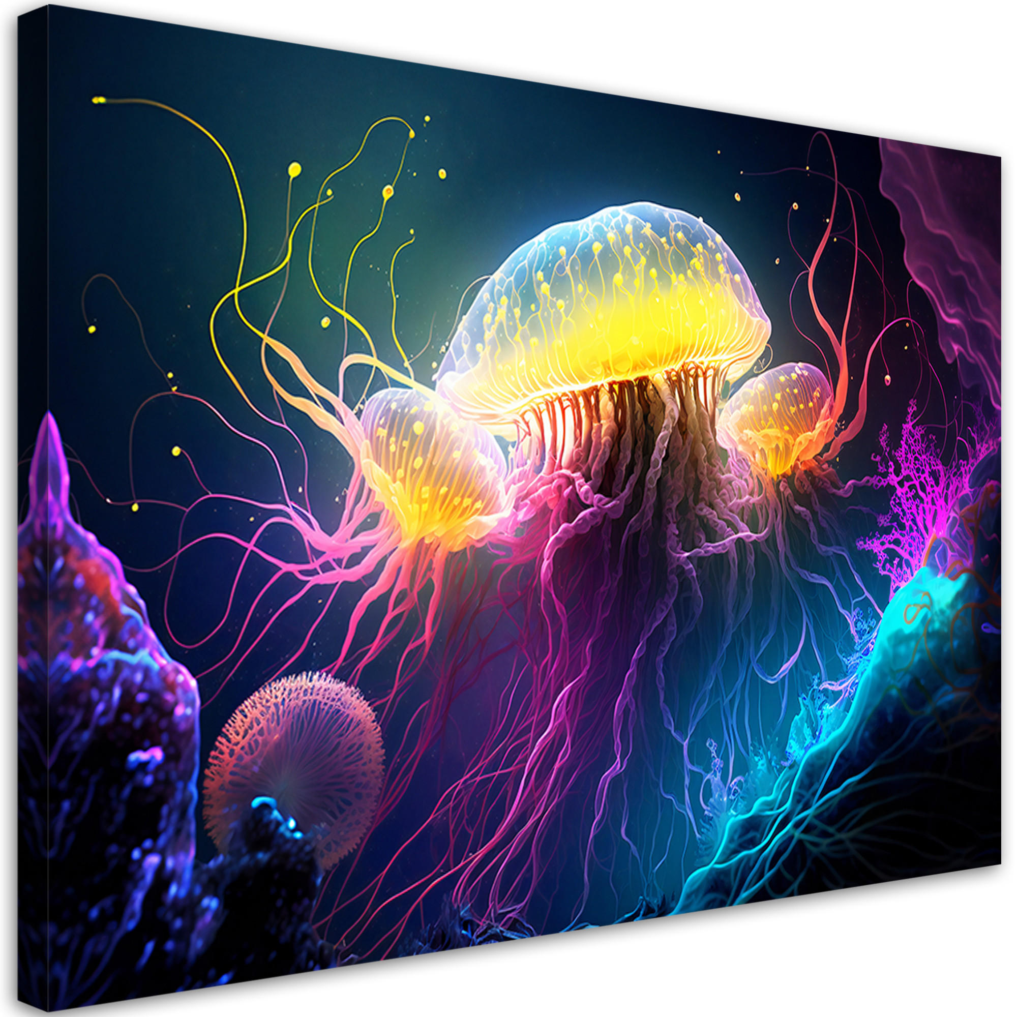 Feeby Wandbild Mehrfarbig 60x40 cm