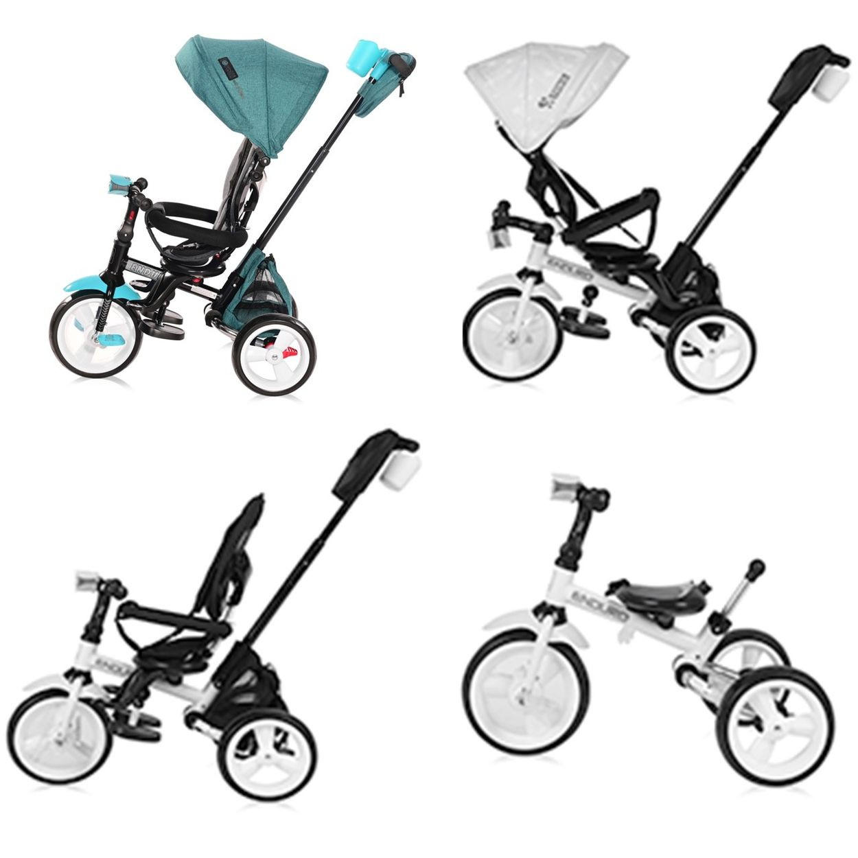 Thumbnail - Lorelli Dreirad, Türkis, Metall, 49x104x114 cm, unisex, Outdoor Spielzeug, Kinderfahrzeuge