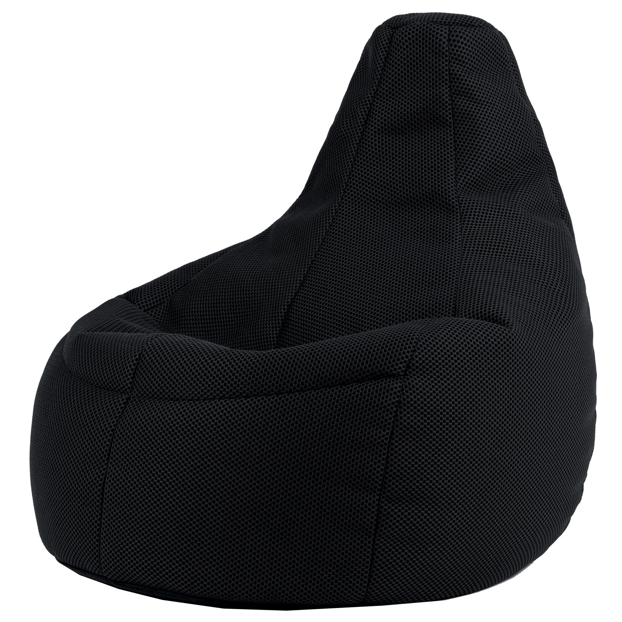SITZSACK Dalton Techmesh Gaming XXL - Schwarz, Textil (94/85/92cm) - icon