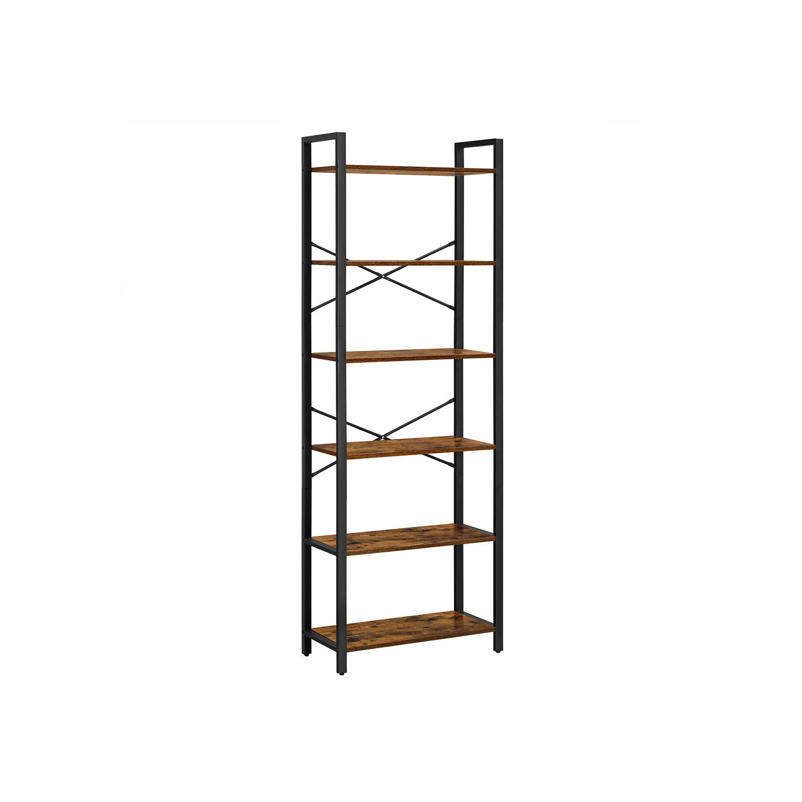 Hansiro Bücherregal Braun 30x186x66 cm