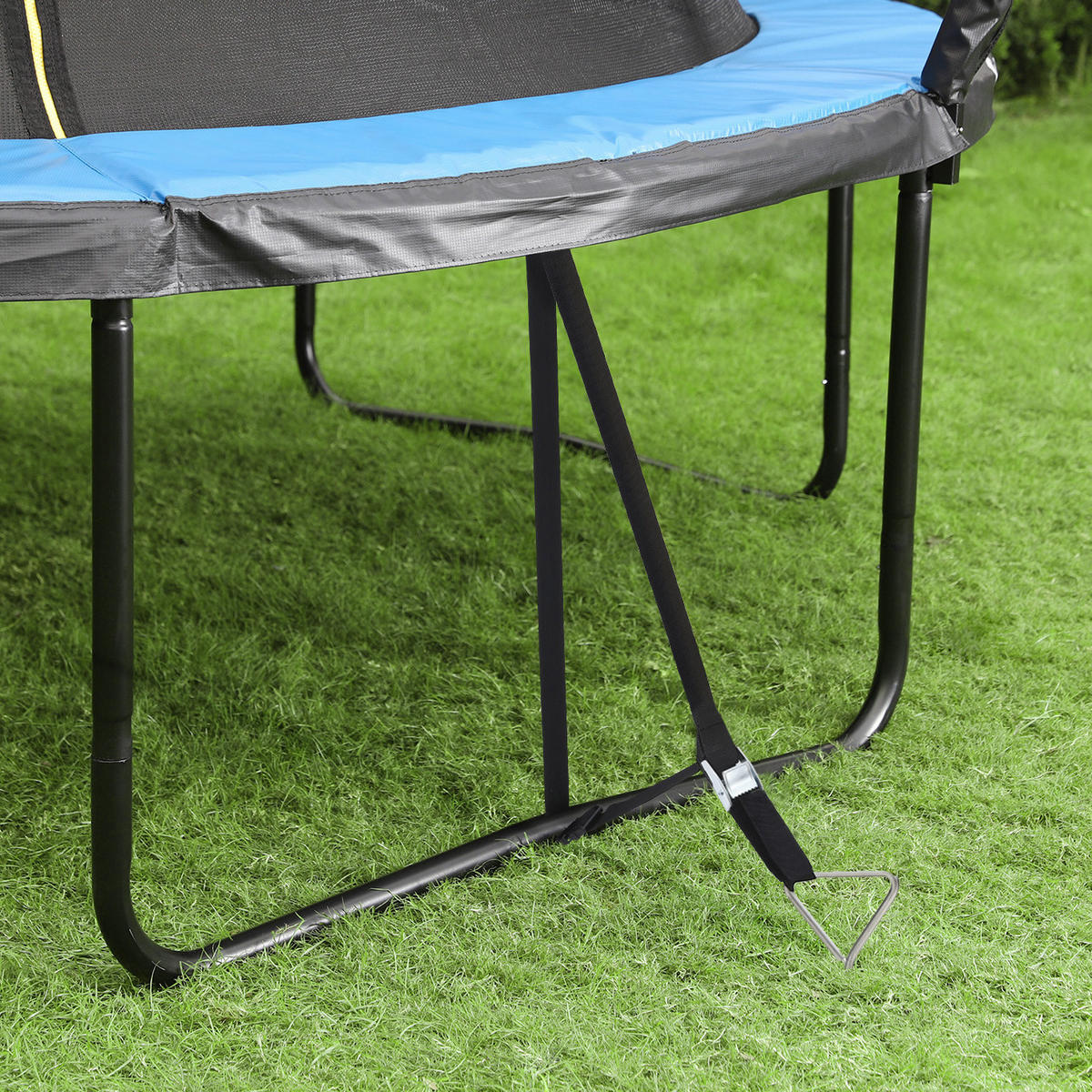 SPANNGURT Spring - Schwarz, Metall (40/1/2cm) - SONGMICS