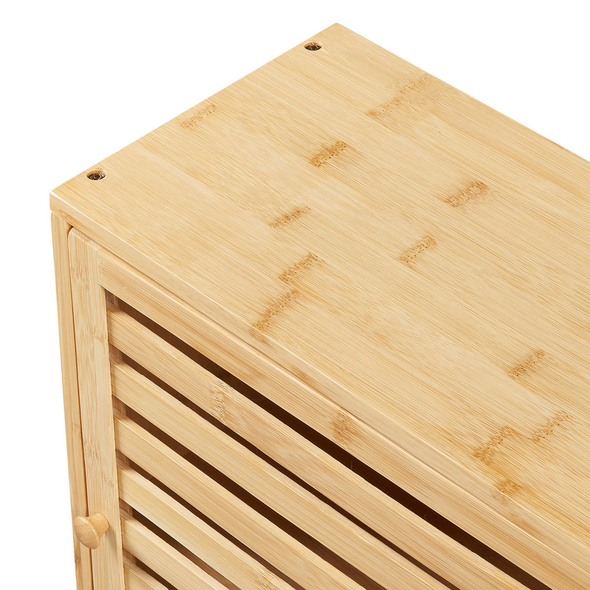 BAD-HÄNGESCHRANK Gjesdal - Naturfarben, Holz (40/60/20cm) - [en.casa]