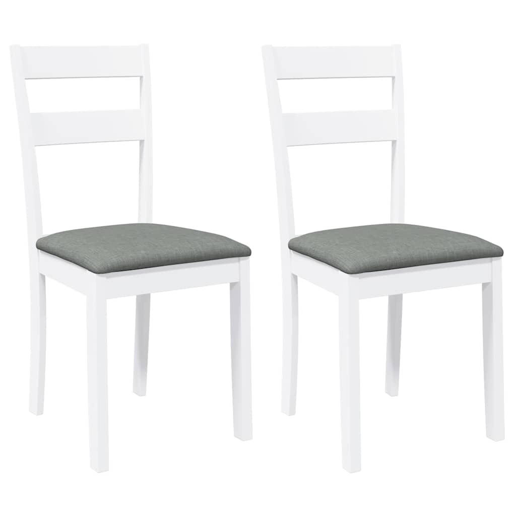 STUHL-SET 2 Stk Dornhainbach 40/89/48 cm - Weiß, Holz (40/89/48cm) - ZMH