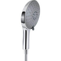 HANDBRAUSE 152mm 7 Strahlarten Chrom Grau - Grau, Kunststoff (16.3/12.7/27.4cm)
