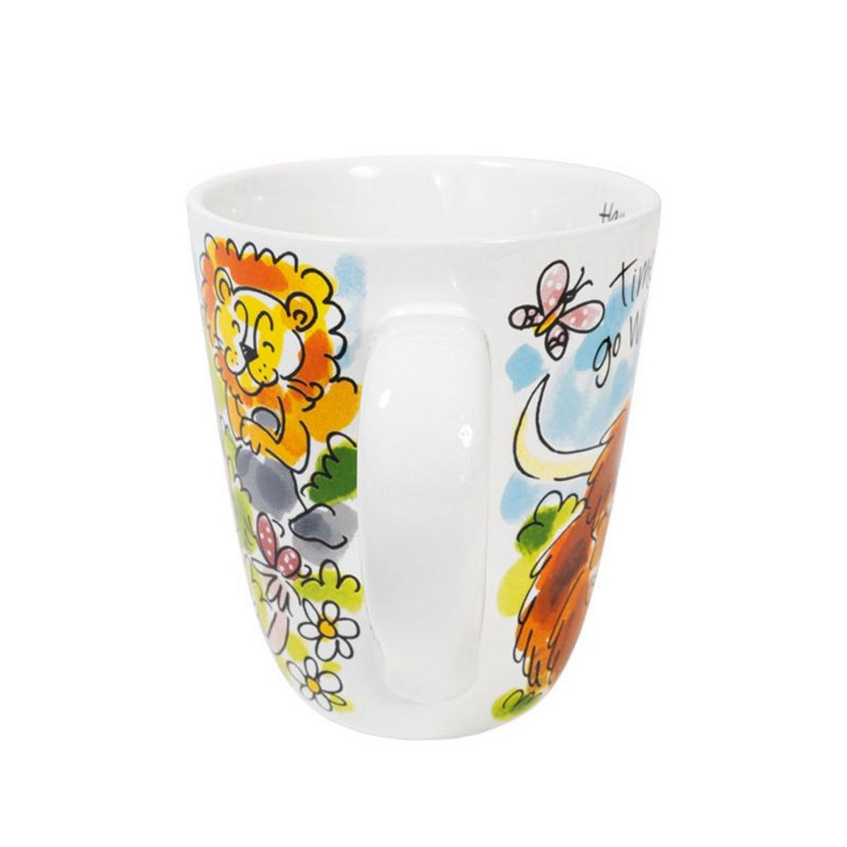 BECHER Go Wild Beekse Bergen in Bunt - 350 ml - Multicolor, Keramik (0.35L) - Blond Amsterdam