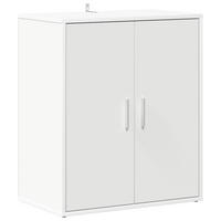 SCHUHSCHRANK Weiß 60x35x70 cm Holzwerkstoff - Weiß, Holzwerkstoff (35/70/60cm) - furnicato