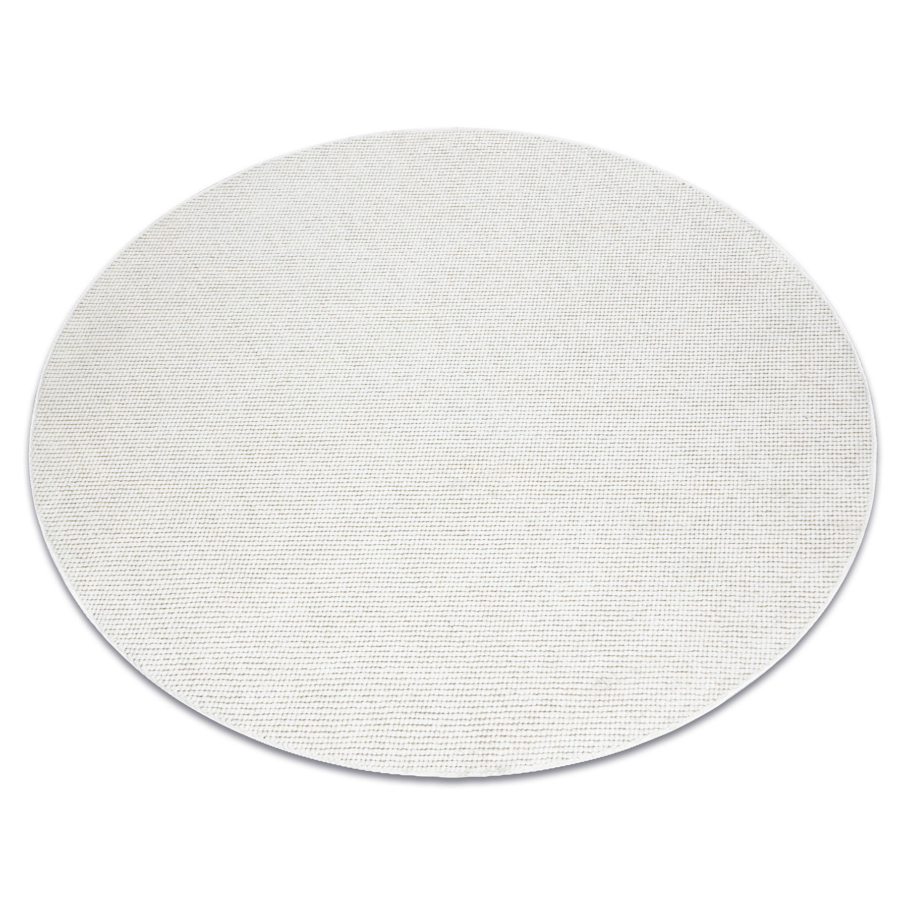 rugsX Teppich Creme 100x100 cm