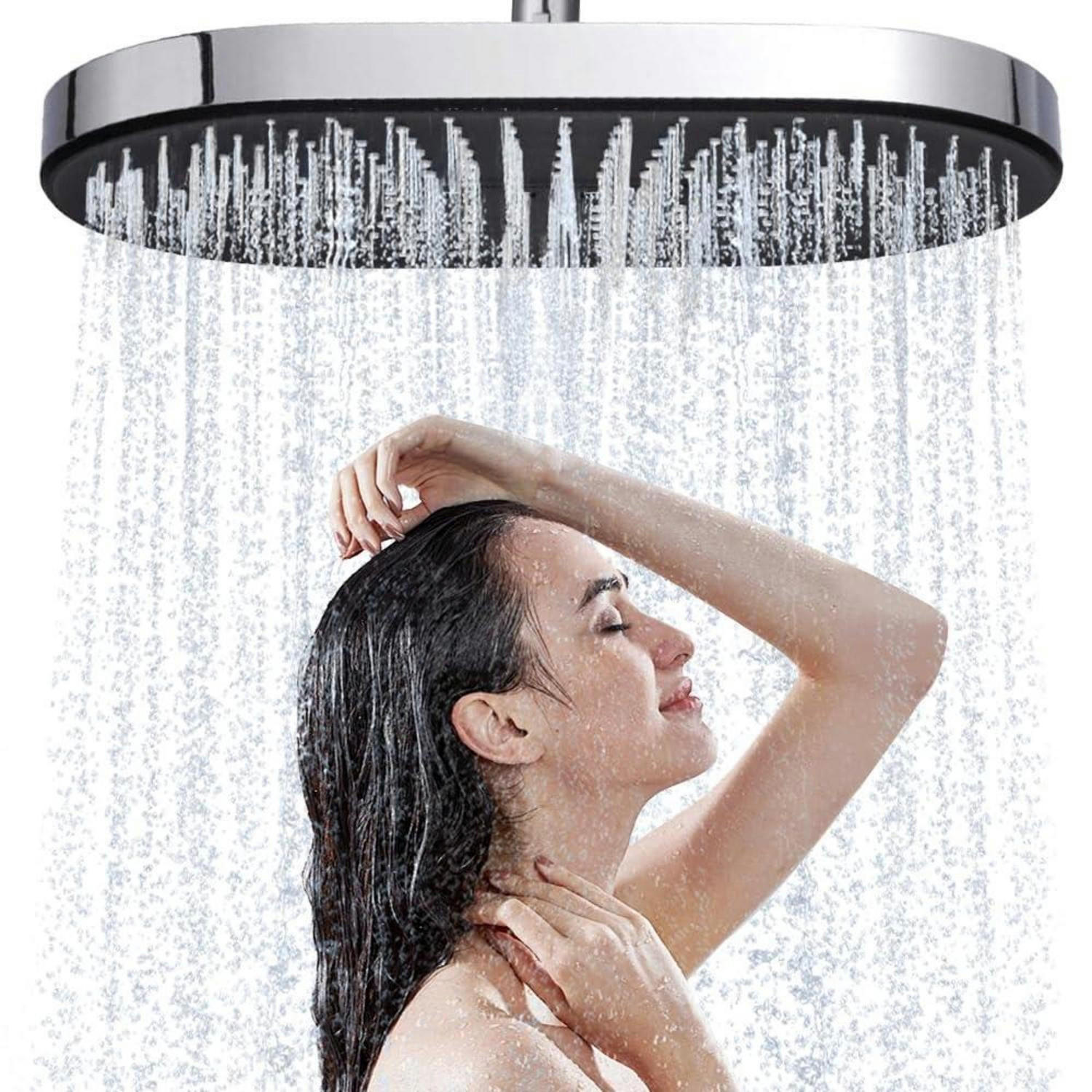 DUSCHKOPF Regendusche 36 cm Chrom - Silberfarben, Metall (20/12.7/35cm)