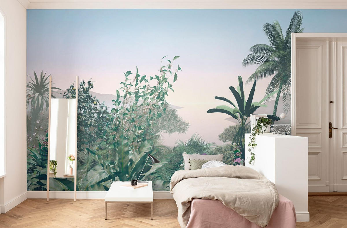 FOTOTAPETE Dschungel 500 x 280 cm - Grün, Papier (500/280cm) - Sanders & Sanders