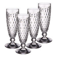 SEKTGLÄSER Boston transparent 120 ml 4er Set - Transparent, Glas (0.12L) - Villeroy & Boch