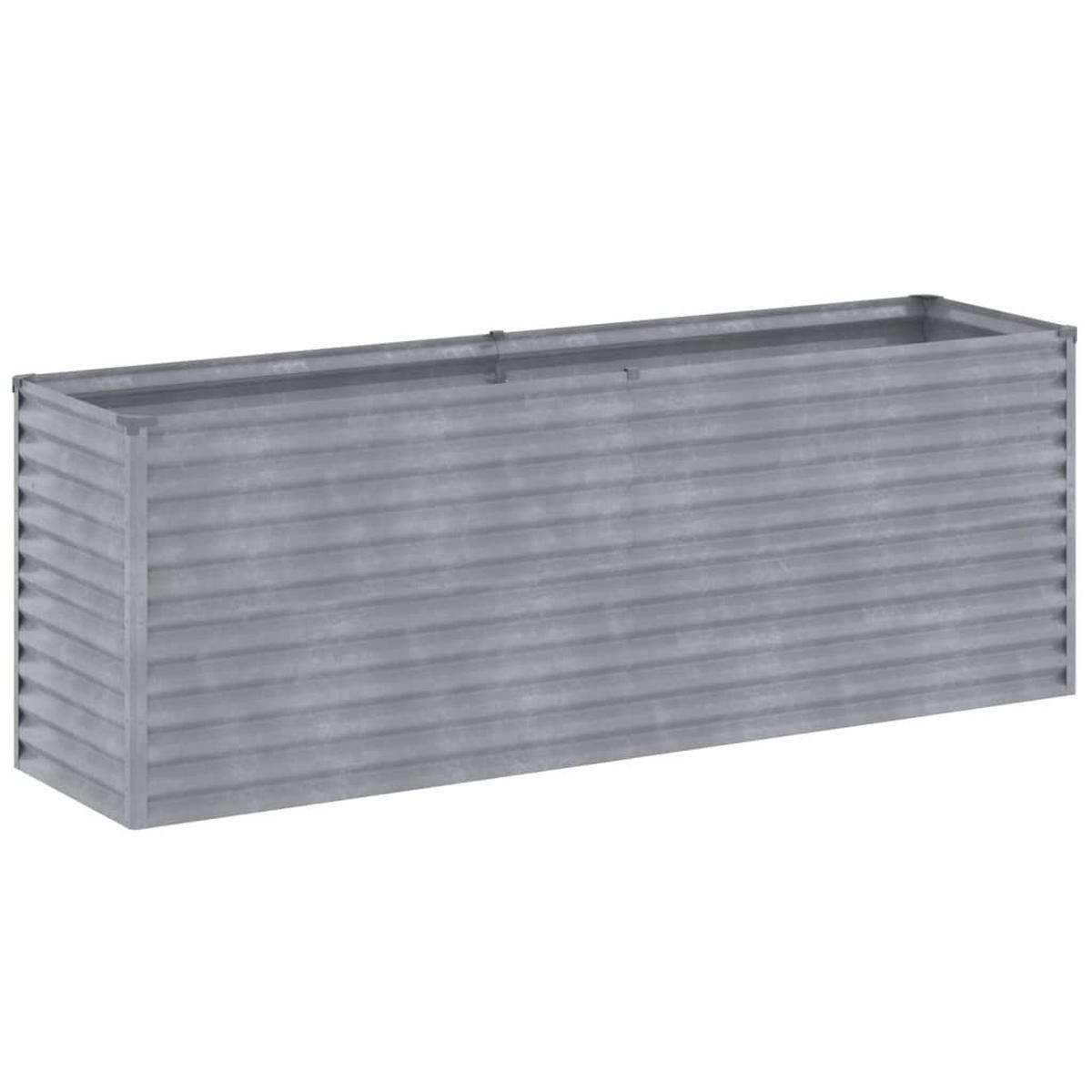 HOCHBEET aus Cortenstahl AKSEL 196x50x69 cm - Braun, Metall (196/69/50cm) - DELUKE