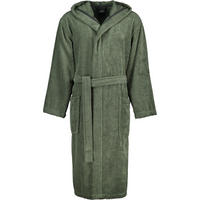 BADEMÄNTEL HERREN KAPUZE UNI 829 FIELD - 47 - Grün, Textil (XLnull) - Cawoe