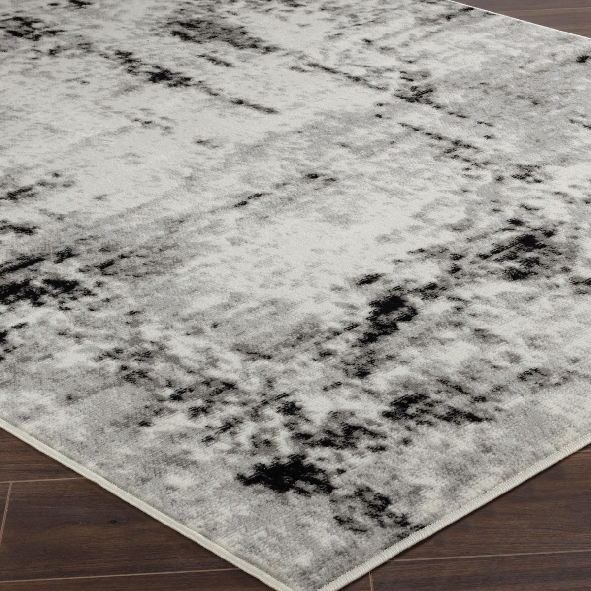 KURZFLORTEPPICH 200/275 cm Schwarz - Weiß, Naturmaterialien/Textil (200/275cm) - LIVABLISS