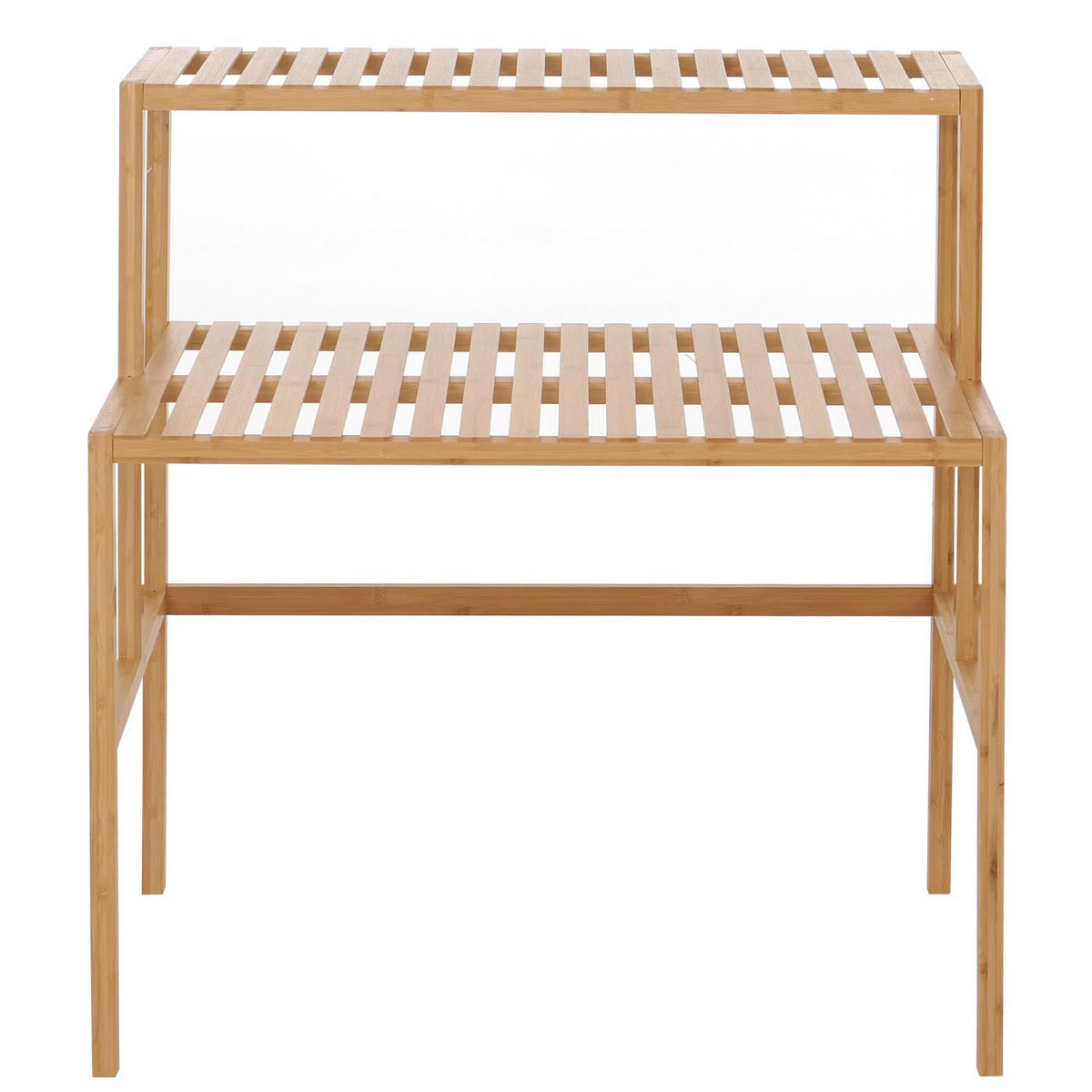 PFLANZENREGAL Beige - Beige, Holz (90/100/50cm) - MCW