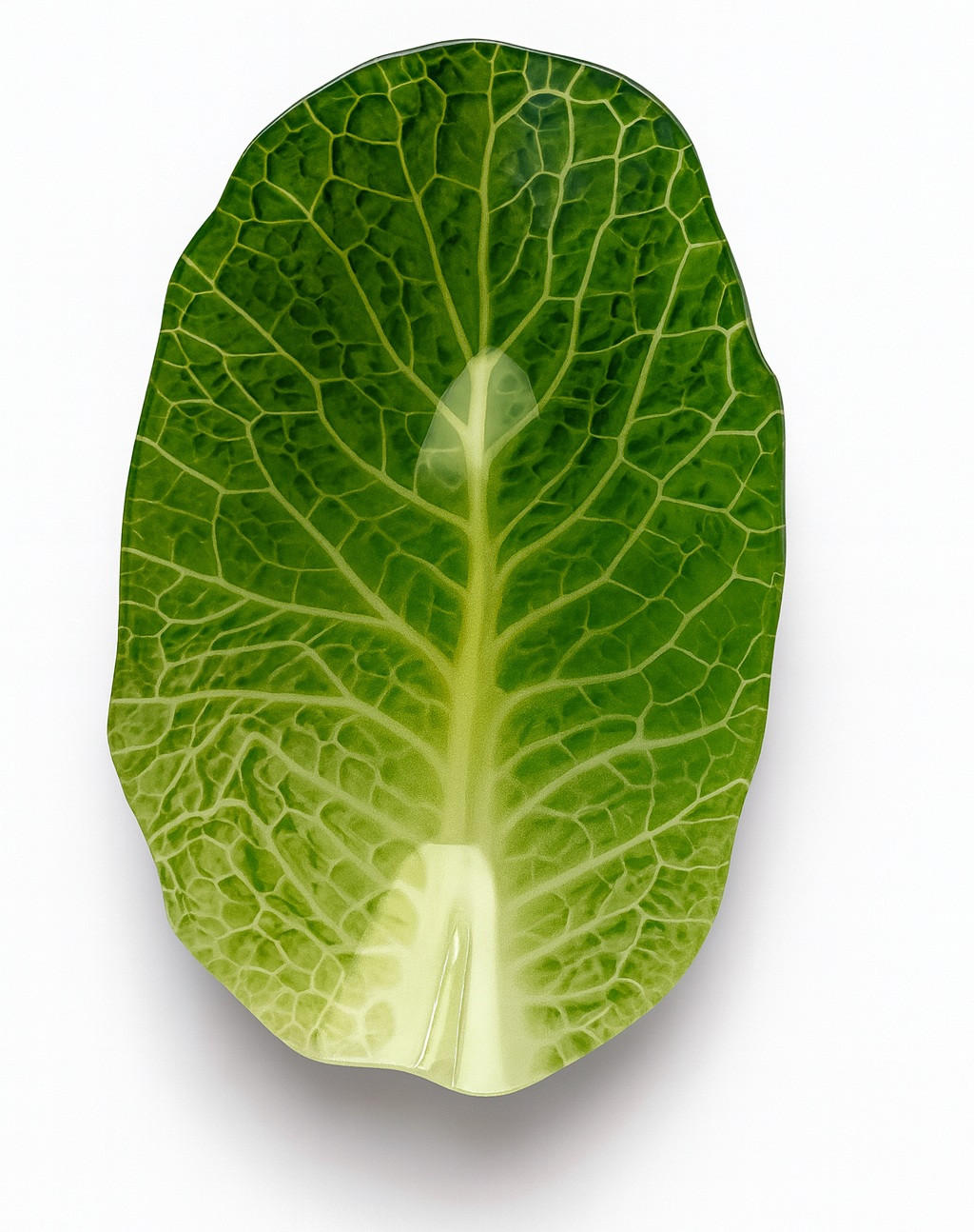 SERVIERPLATTE Aria Fresh Grün 19x29xh4,5 cm Glas - Grün, Glas (29/4.5/19cm) - Mondex