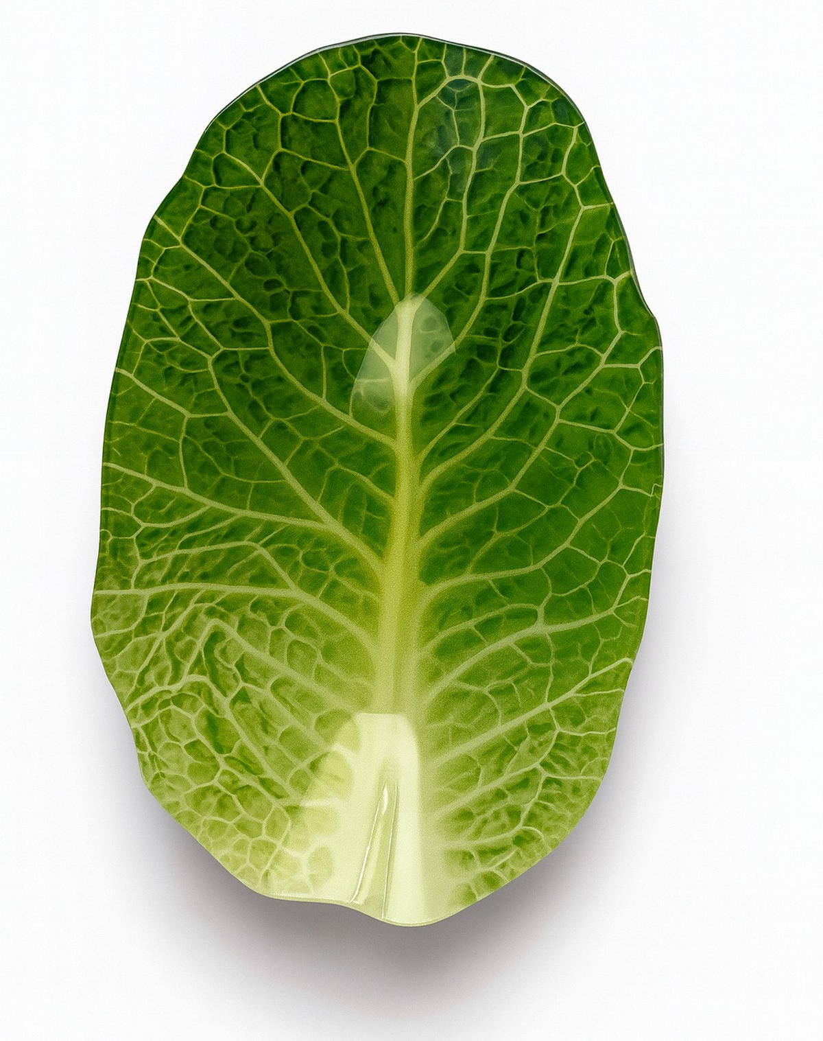SERVIERPLATTE Aria Fresh Grün 15x25xh4 cm Glas - Grün, Glas (25/4/15cm) - Mondex