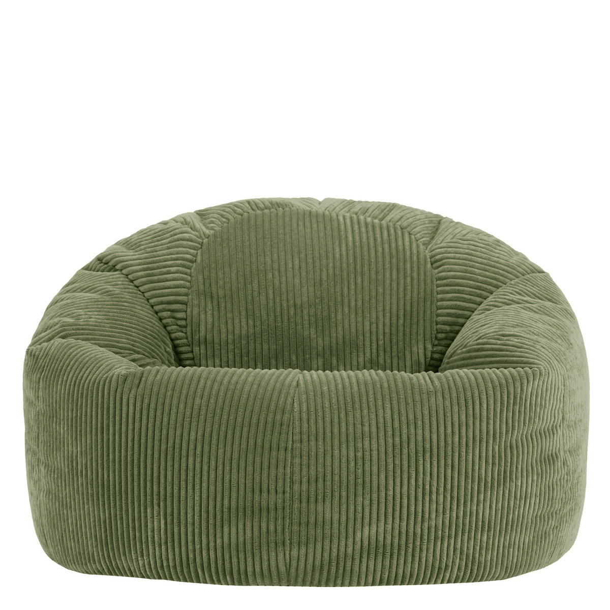 SITZSACK Cord Kingston XXL - Salbeigrün, Textil (92/52/92cm) - icon