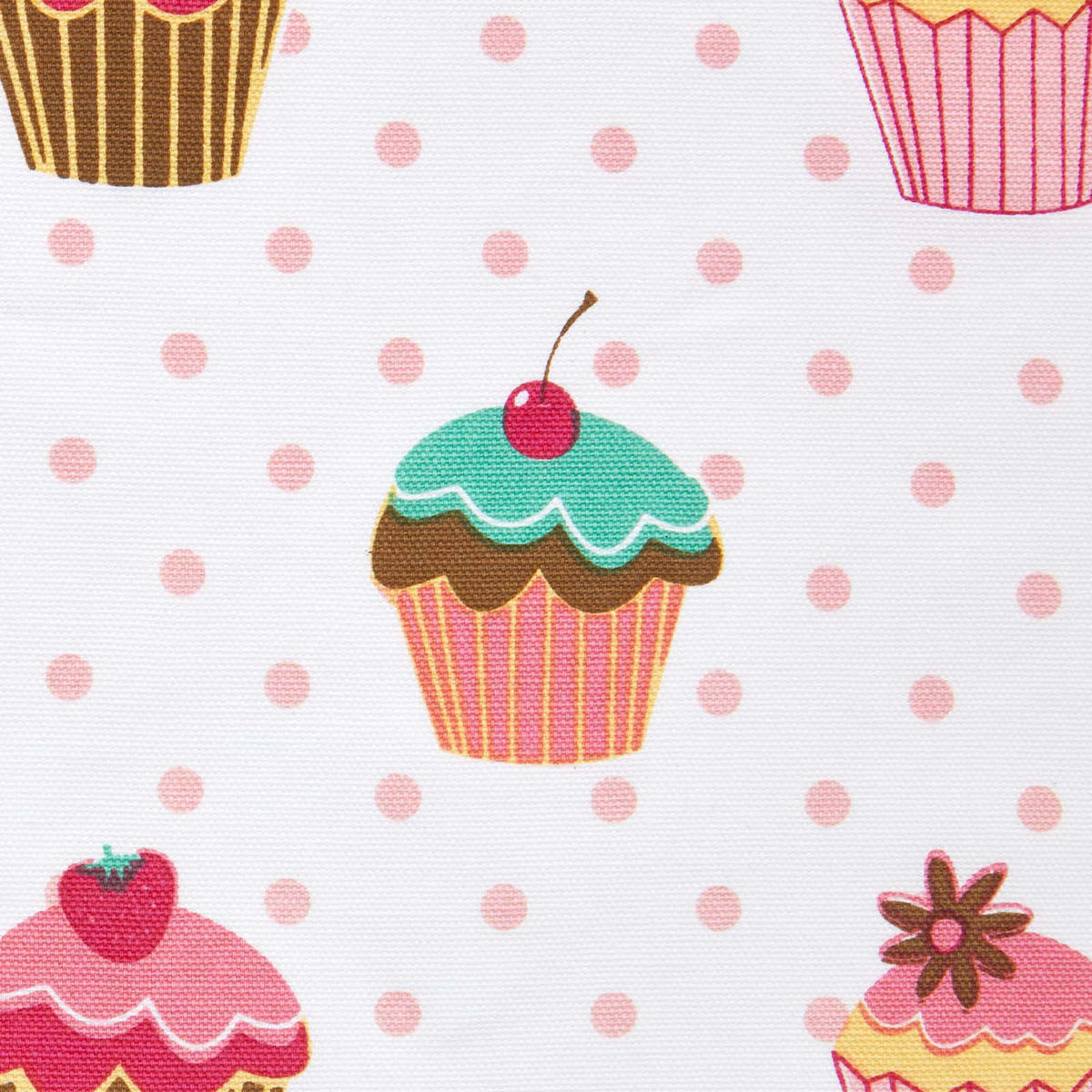 KOCHSCHÜRZE Cupcakes, 100% Baumwolle - Rosa, Textil (80/85cm) - Homescapes