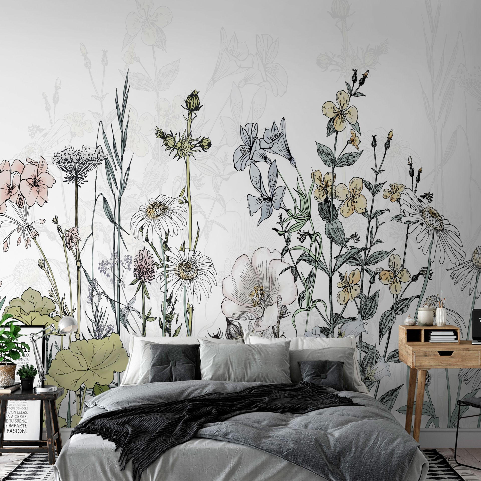 SELBSTKLEBENDE FOTOTAPETE 392/280 cm - Multicolor, Kunststoff/Textil (392/1cm) - KUNSTLOFT