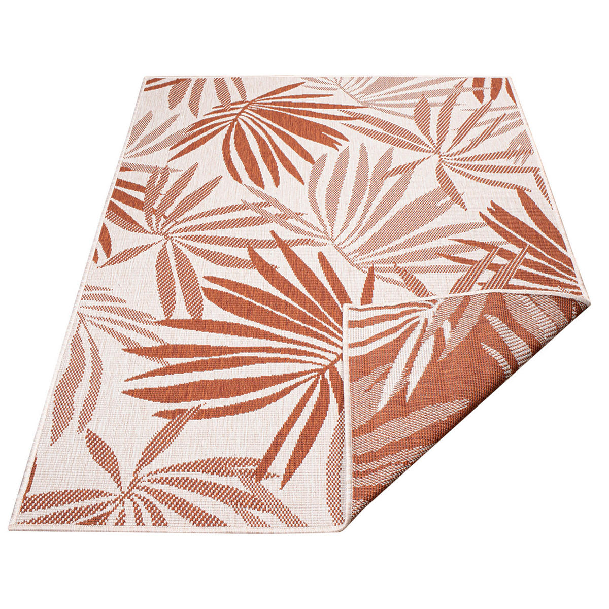OUTDOOR-TEPPICH DuoRug 5771 Rot 200x290 cm - Rot, Textil (200/290cm) - carpet city