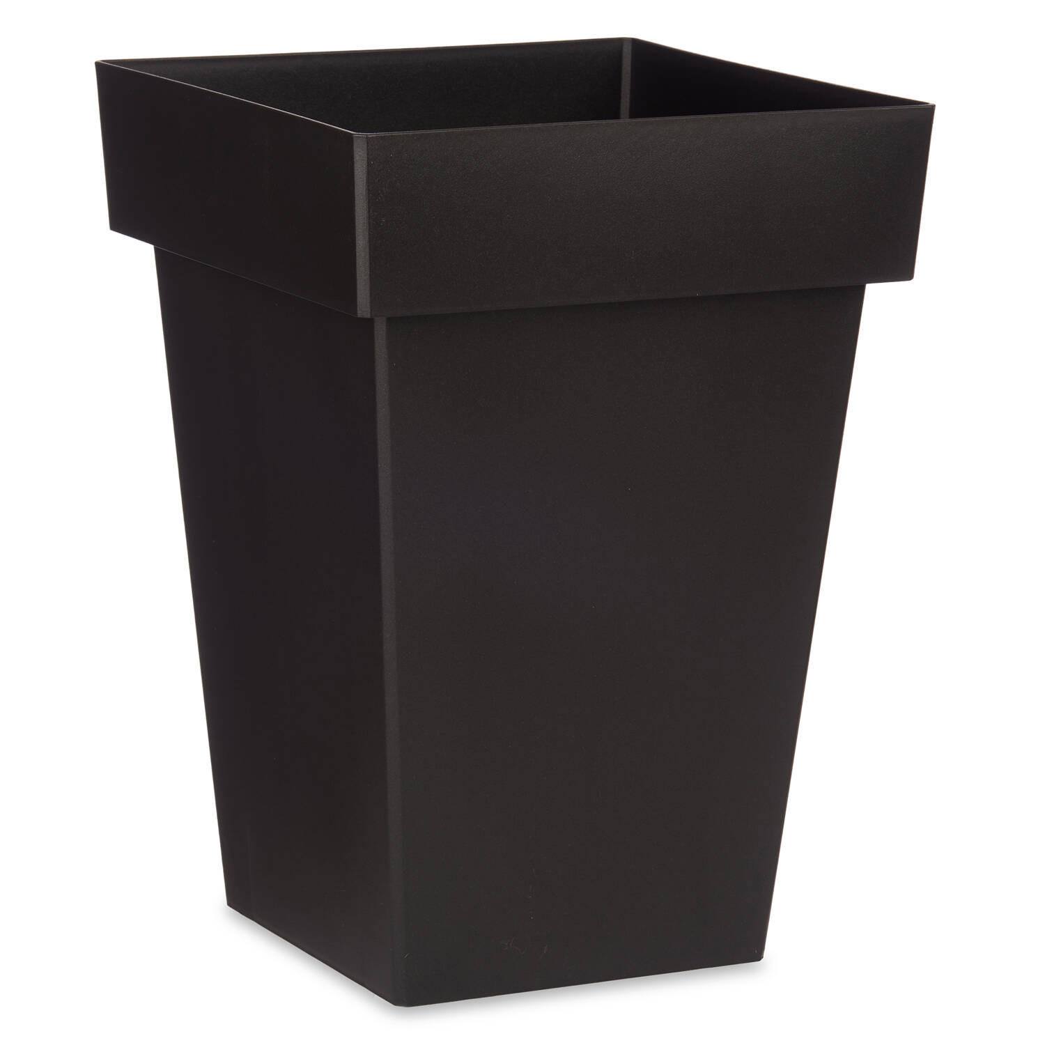 BLUMENTOPF Selbstbewässernd Kunststoff Quadratisch - Anthrazit, Kunststoff (28.5/41.3cm)