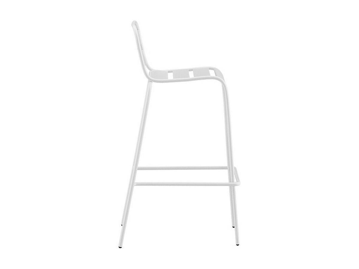 GARTENBAR - 2 -Sitzer - Stahl - weiß - MIRMANDE - Weiß, Metall - Vente-Unique