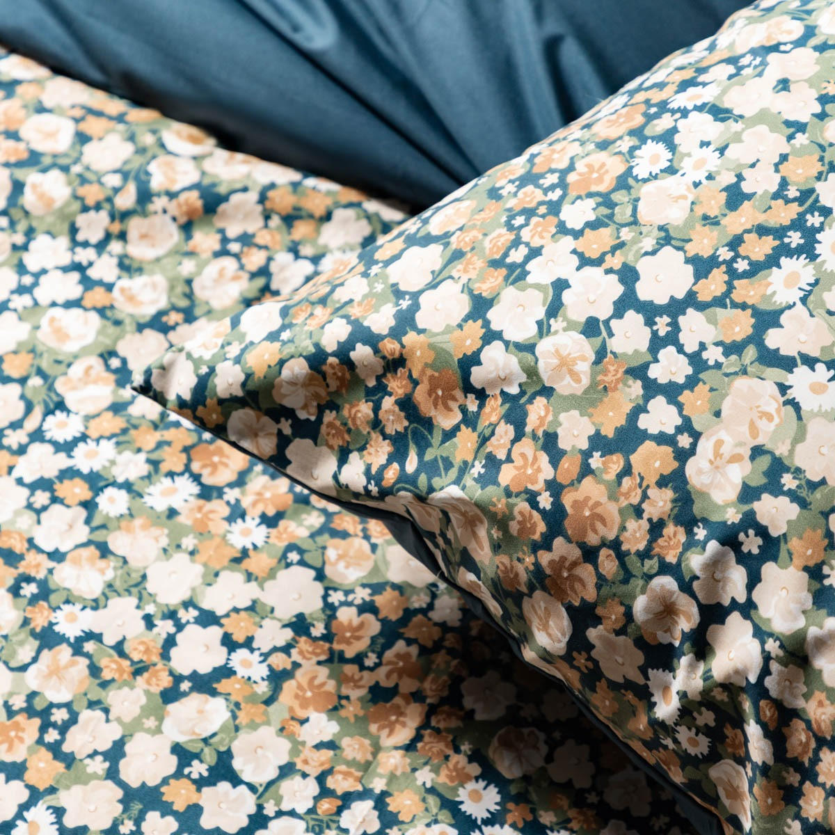 BETTWÄSCHE Allison Mikrofaser 160/200 cm - Grün, Textil (160/200cm) - Homla