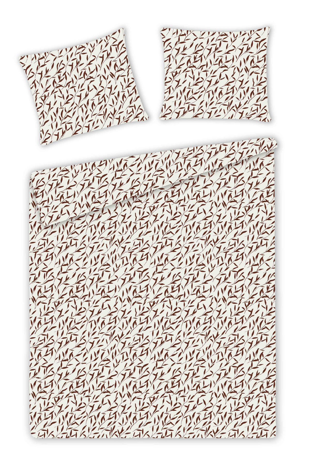BETTWÄSCHE Alisora - Beige, Textil (160/200cm) - home&you