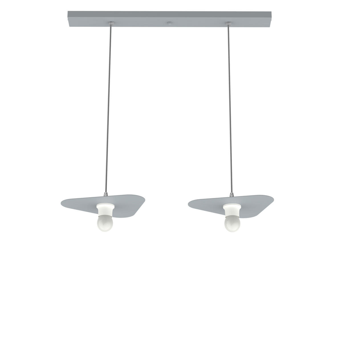 HÄNGELEUCHTE - Grau, Metall (25/30/7cm) - Lumicom