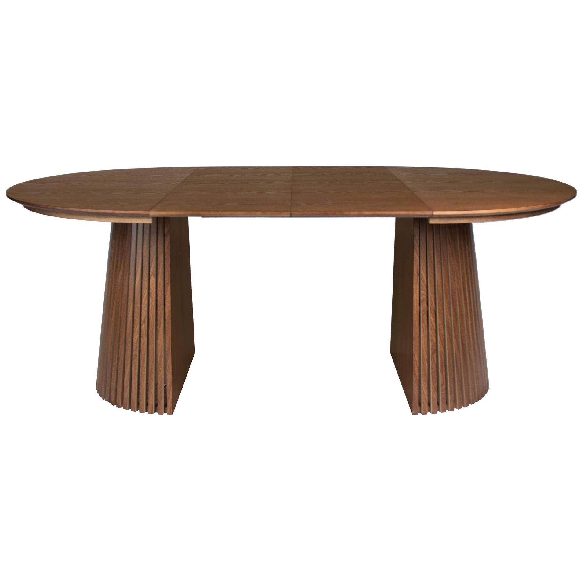AUSZIEHTISCH Formisty Nussbaum-Optik 120–200 x 120 cm - Nussbaumfarben, Holzwerkstoff (120/120/75cm) - Selsey