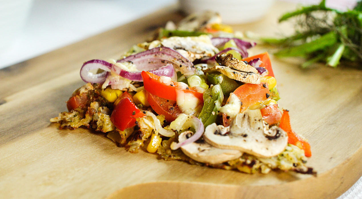 XXXLecker-Brokkoli-Blumenkohlpizza