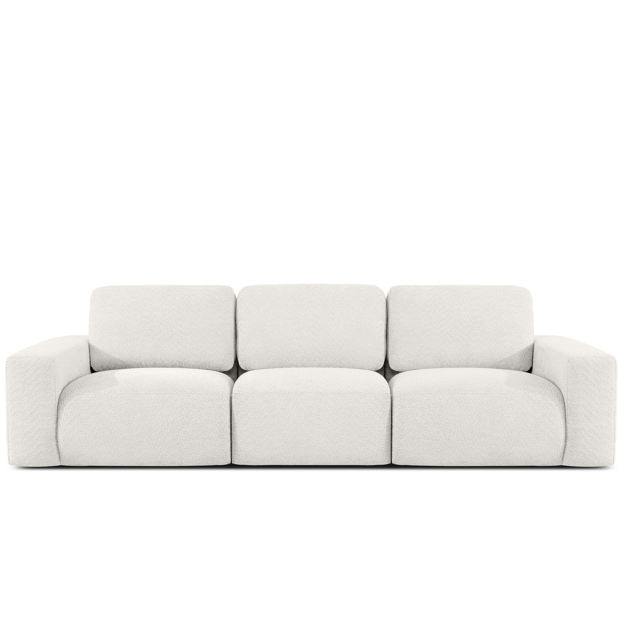 3-SITZER SOFA ZUCCO, Ecru - Ecru, Holz/Holzwerkstoff (292/85/100cm) - KONSIMO®